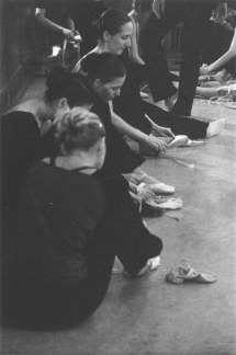 Vor der Probe
